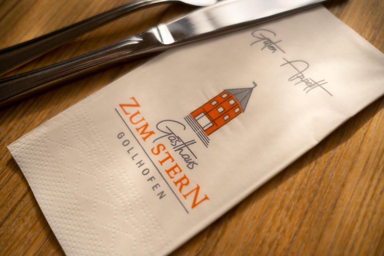 Gasthaus Zum Stern Gollhofen المظهر الخارجي الصورة